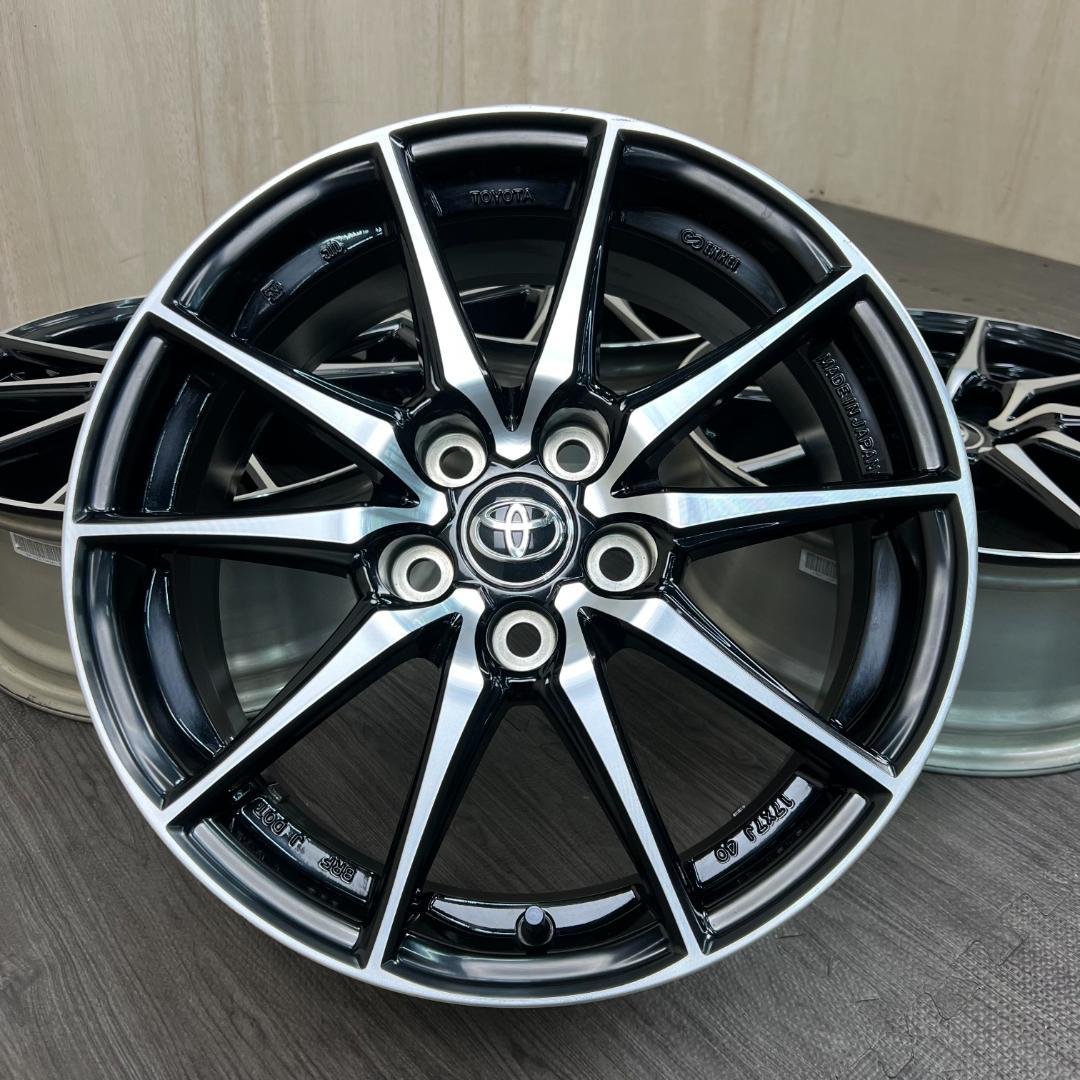 [美品] 純正ホイールGR YARIS ENKEI 17インチ
