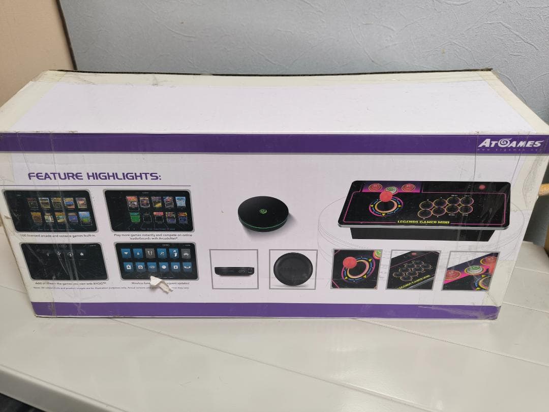 LEGENDS GAMER MINI [AT GAMES社］アケコン付きモデル