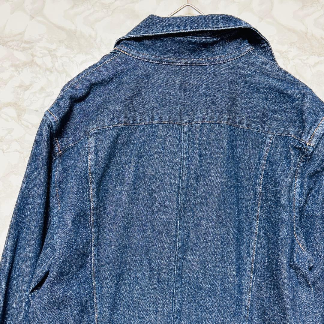 POLO RALPH LAUREN デニムシャツワンピース カラーキーパー付き4