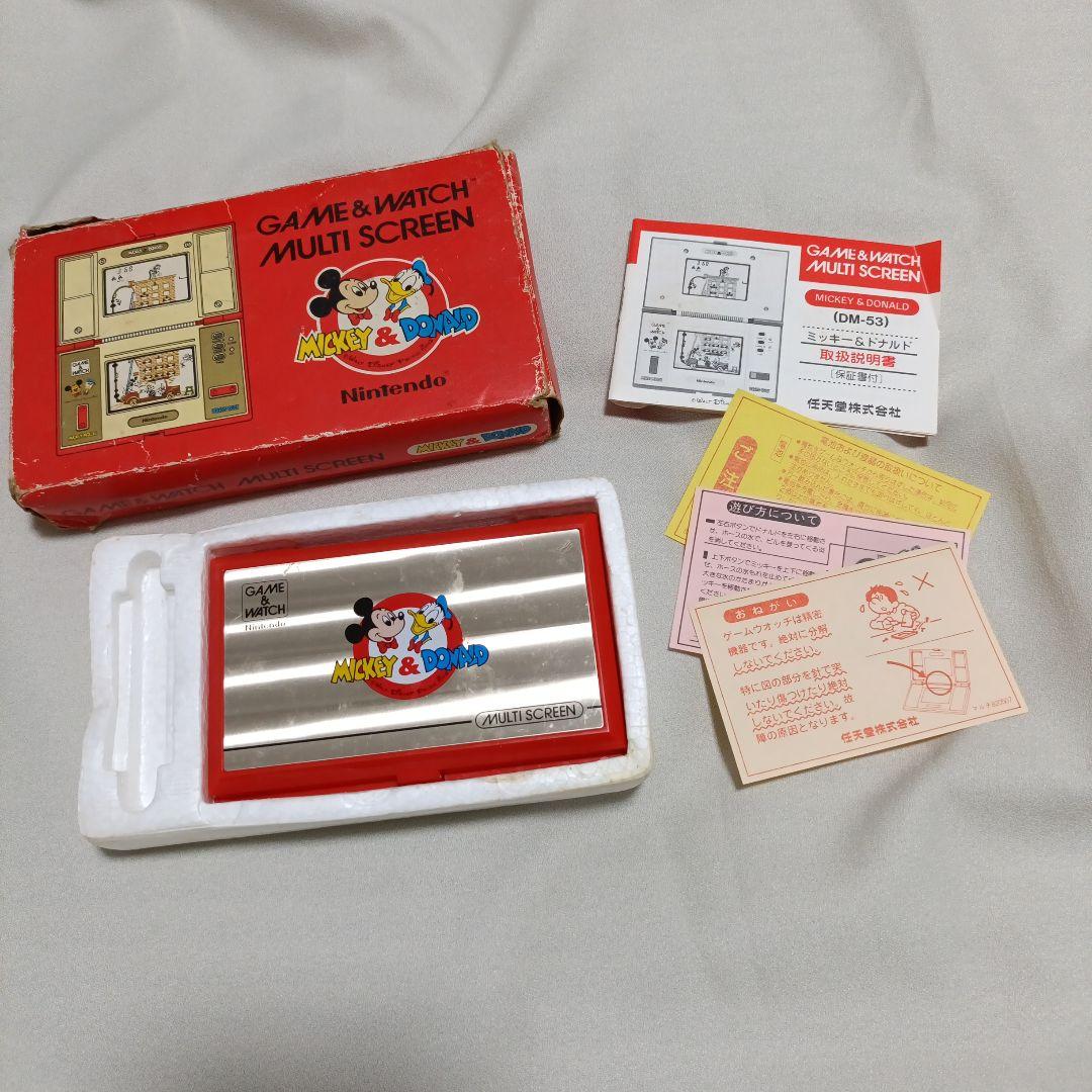 その他 Nintendo Game & Watch Mickey & Donald