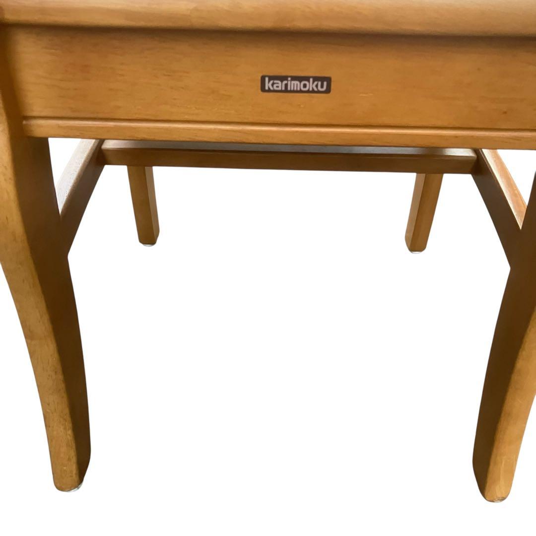 【レア品】karimoku カリモク ダイニングチェア　カントリー調　2脚