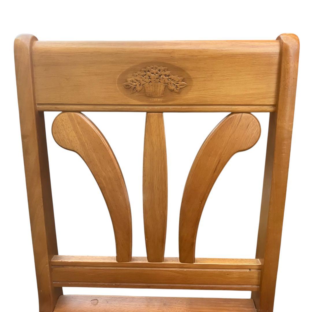 【レア品】karimoku カリモク ダイニングチェア　カントリー調　2脚