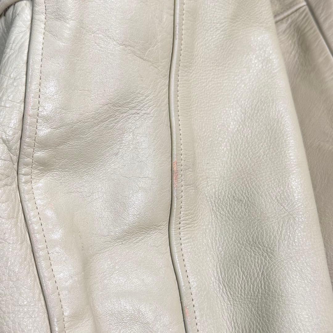 L 40 ホワイツビル スタジャン レザー グリーン 東洋エンタープライズ