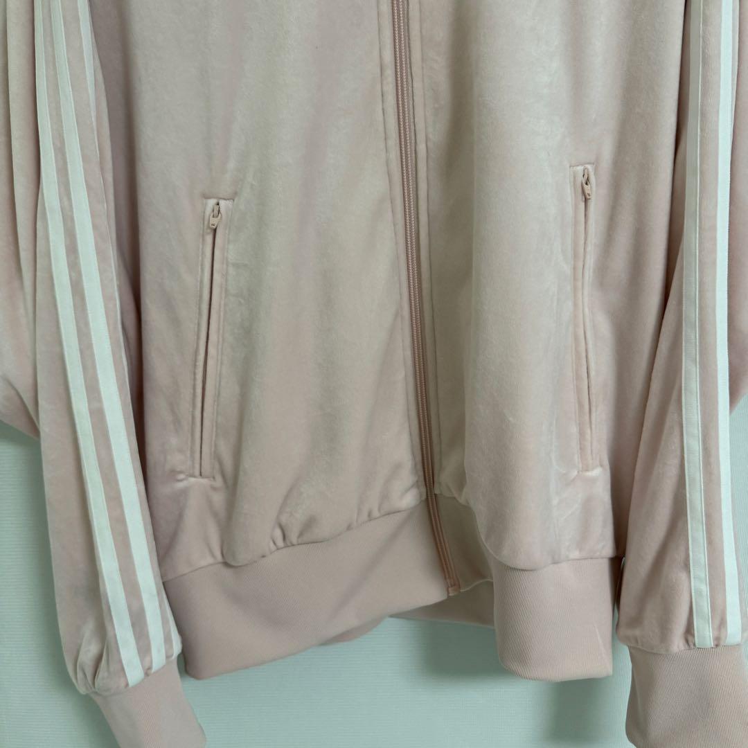 adidas ベロア トラックジャケット