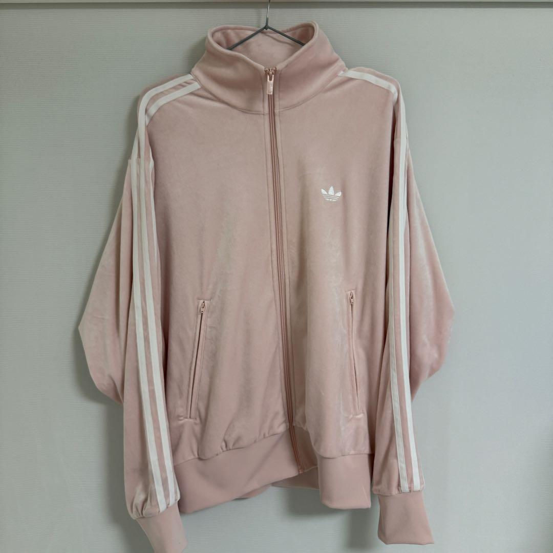 adidas ベロア トラックジャケット