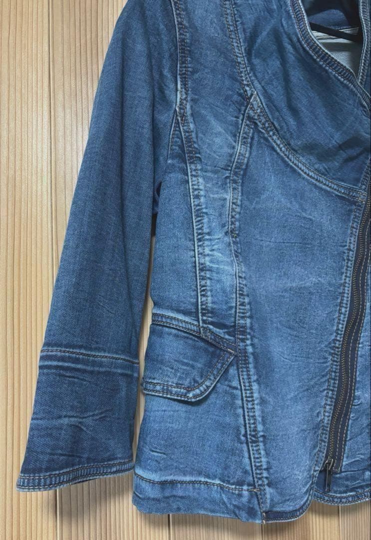 センソユニコ キューブキューブ デニムジャケット イム ジャンパースカート 2点