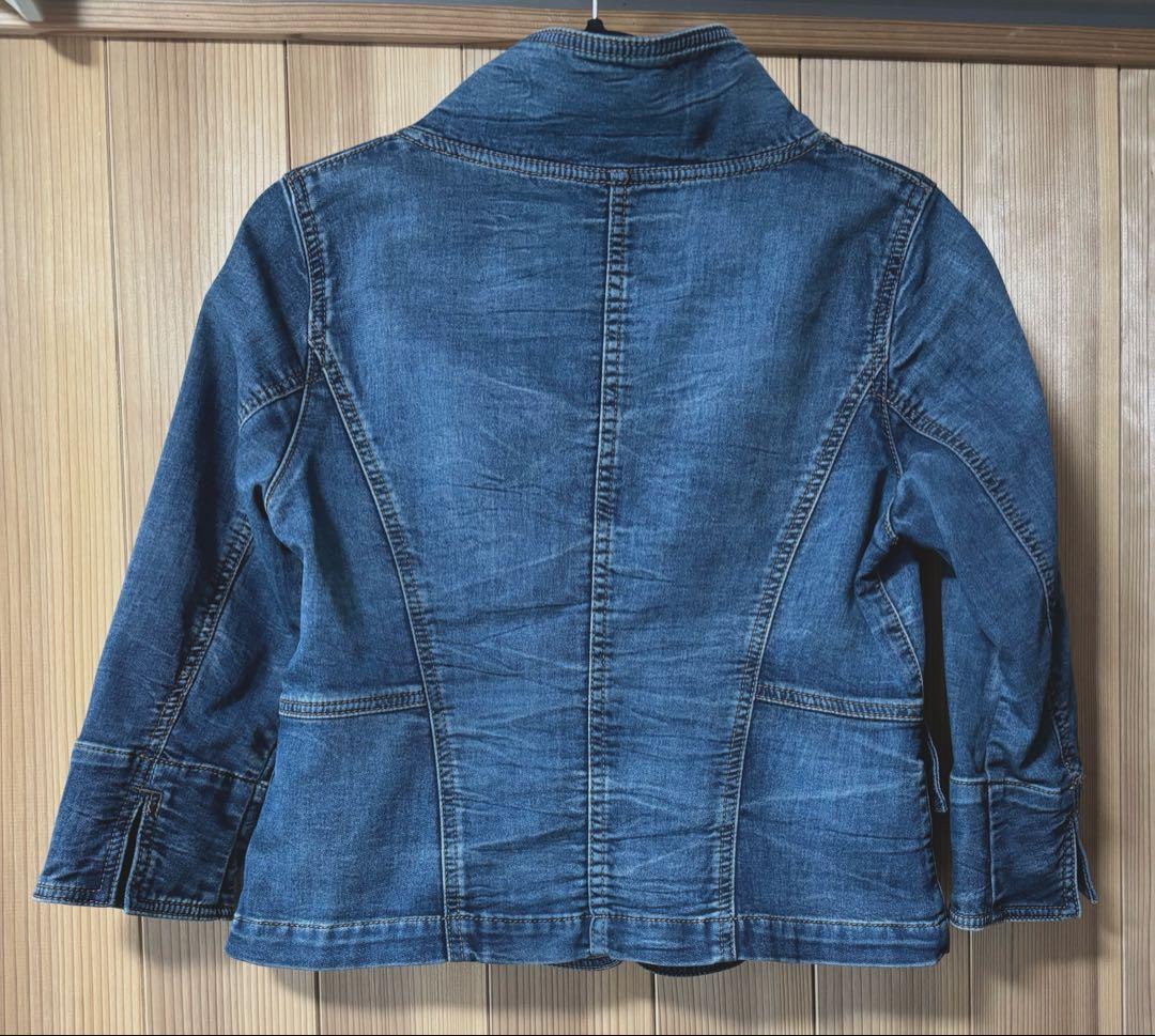 センソユニコ キューブキューブ デニムジャケット イム ジャンパースカート 2点