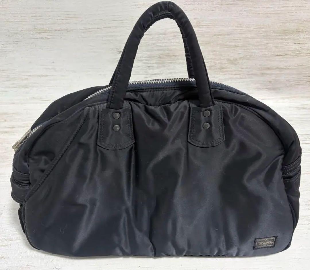 ヘッドポーター タンカーミニボストンバッグ ネイビー