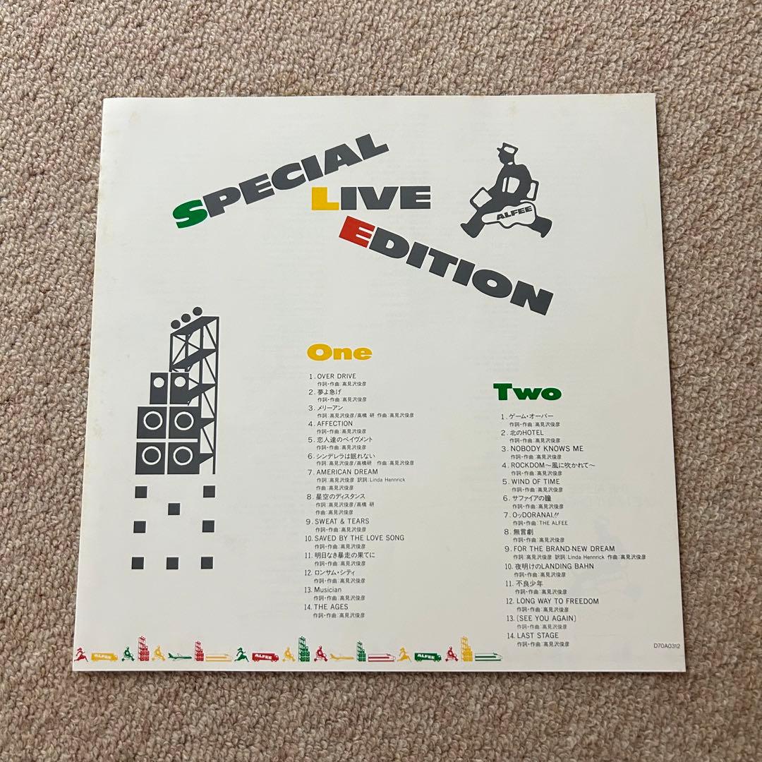 CD未開封 THE ALFEE ライブアルバム ONE NIGHT DREAMS