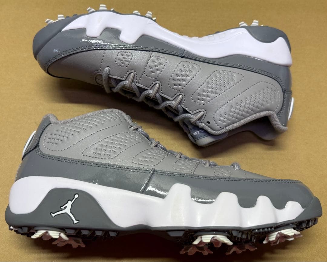 ナイキ エアジョーダン9 ゴルフ クールグレー AJ9 24.5cm