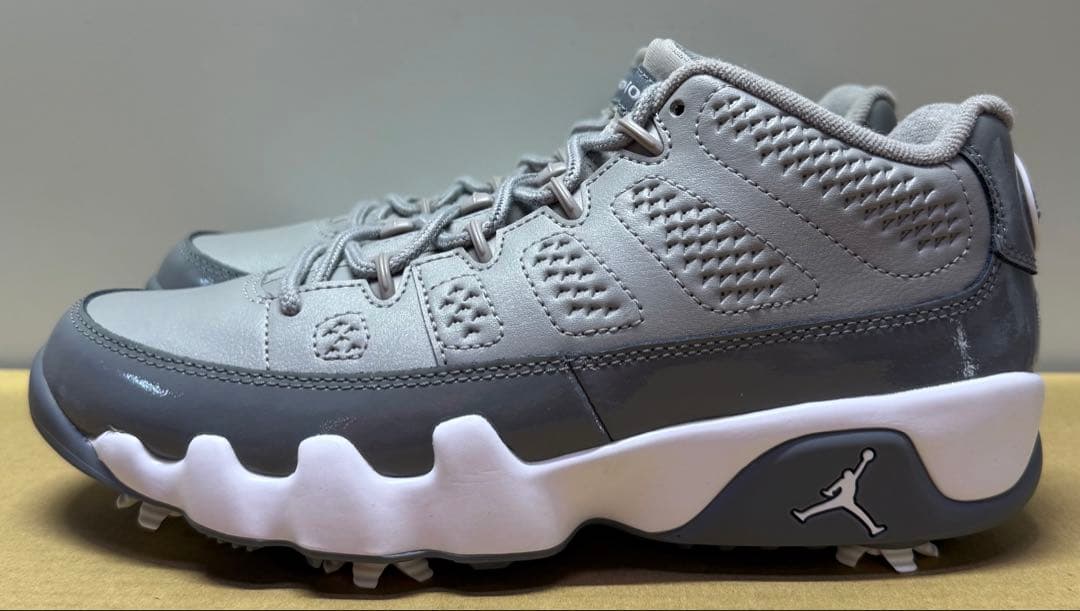 ナイキ エアジョーダン9 ゴルフ クールグレー AJ9 24.5cm