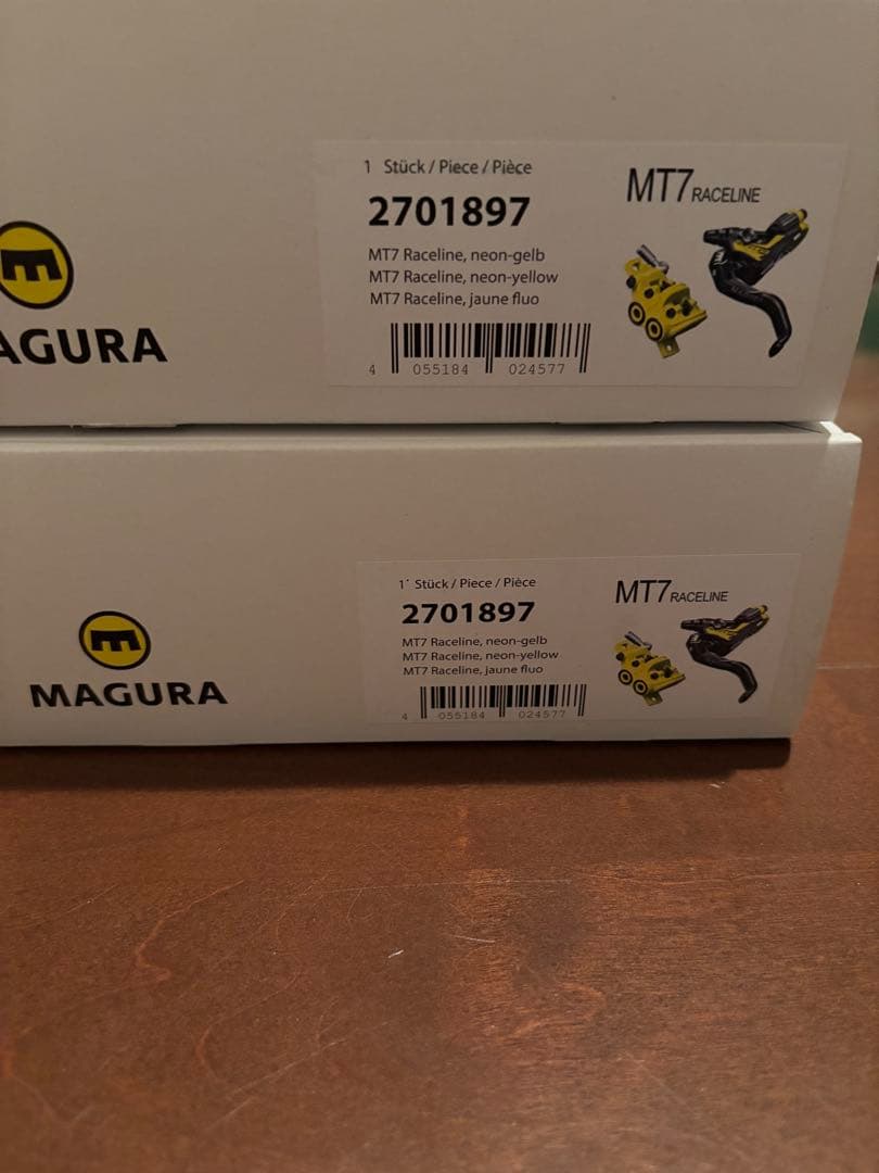 未使用 MAGURA MT7 RACELINE 前後セットマグラ レースライン