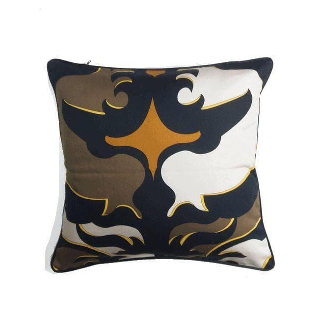 新品 エミリオ プッチ コットン クッションカバー ブラック No.2