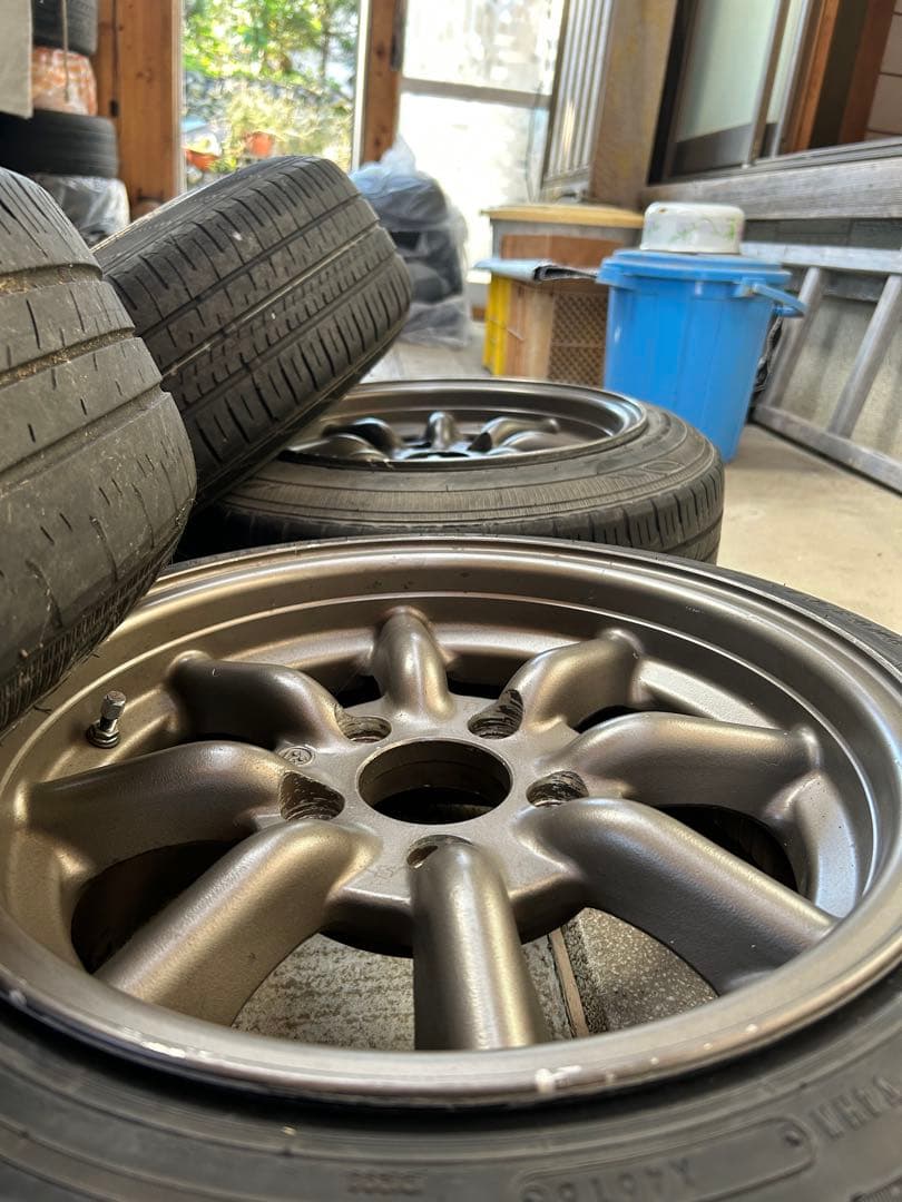 ワタナベホイール4本　15インチ