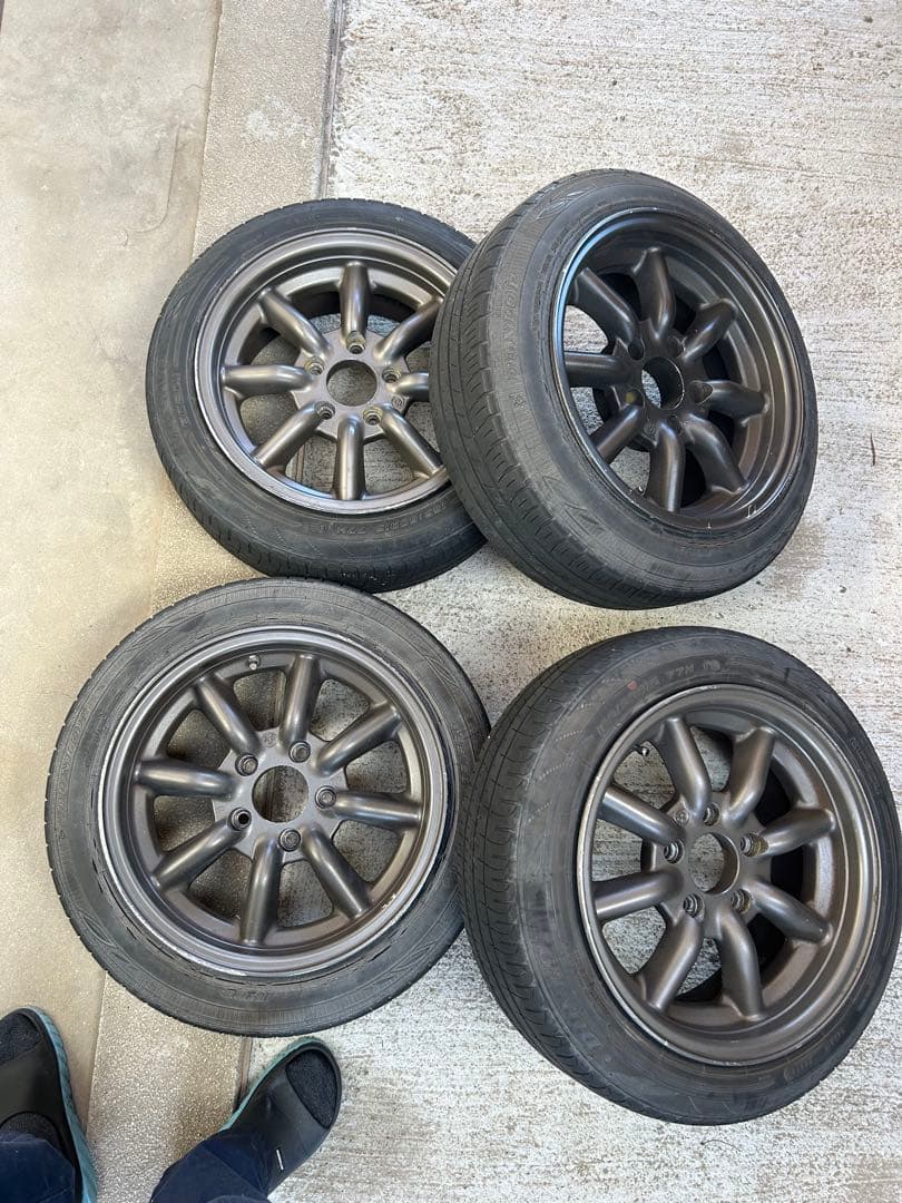 ワタナベホイール4本　15インチ