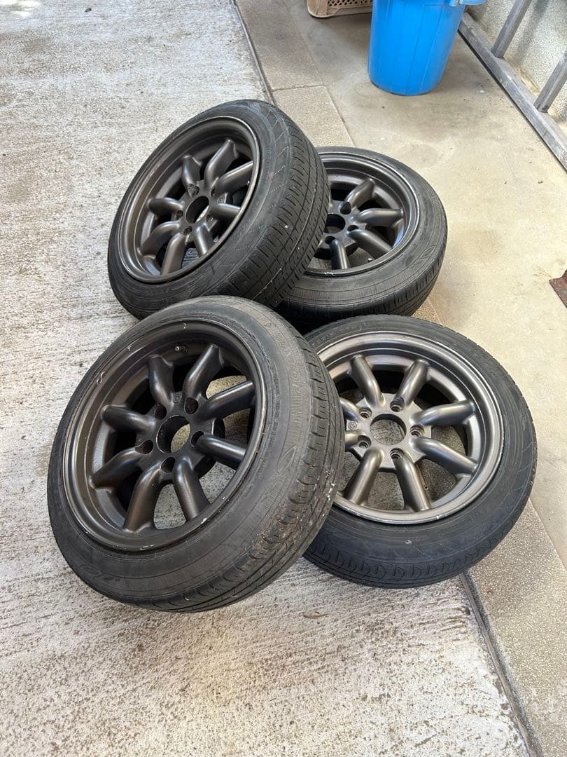 ワタナベホイール4本　15インチ