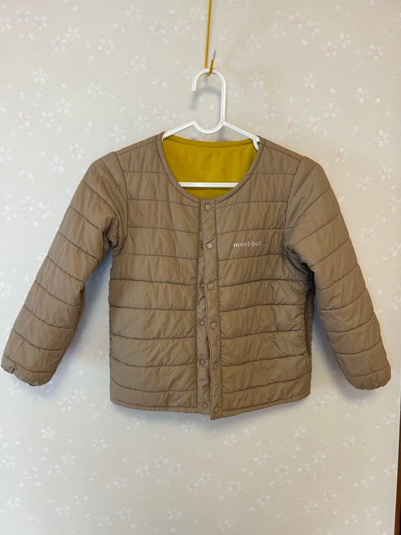 mont-bell キッズジャケット リバーシブル2着セット(120cm)