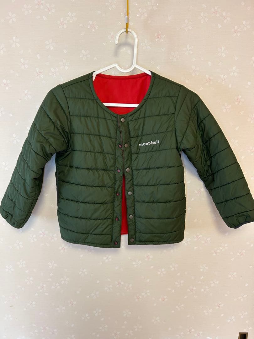 mont-bell キッズジャケット リバーシブル2着セット(120cm)