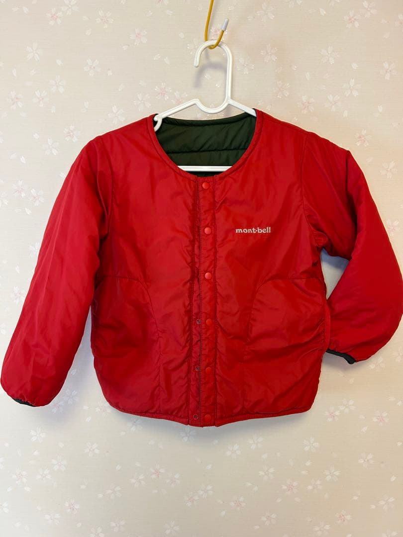 mont-bell キッズジャケット リバーシブル2着セット(120cm)