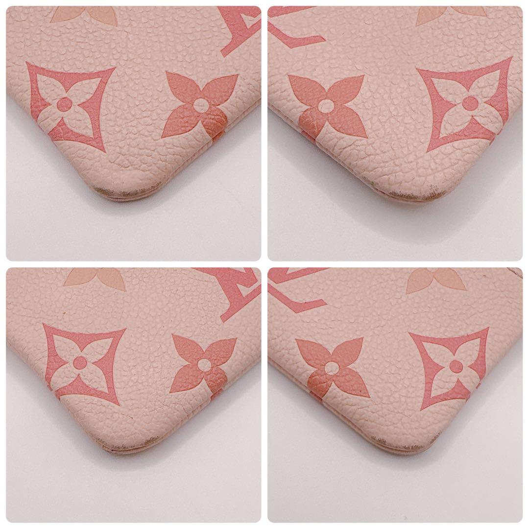 ルイヴィトン アンプラント ポシェット クレ バイカラー ピンク