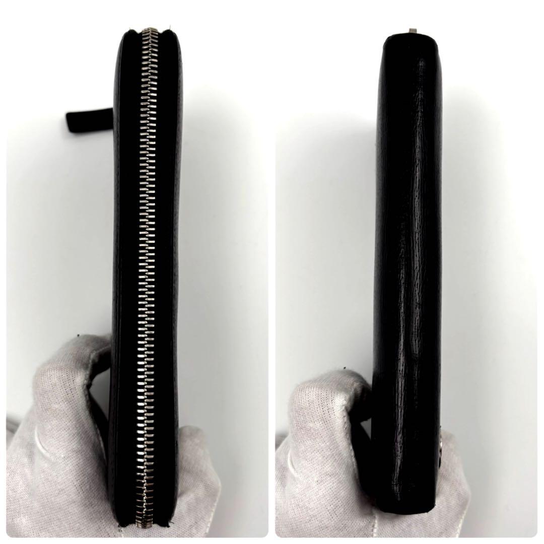 ✨美品✨　GUCCI 長財布　インターロッキング　ラウンドファスナー　GG 希少