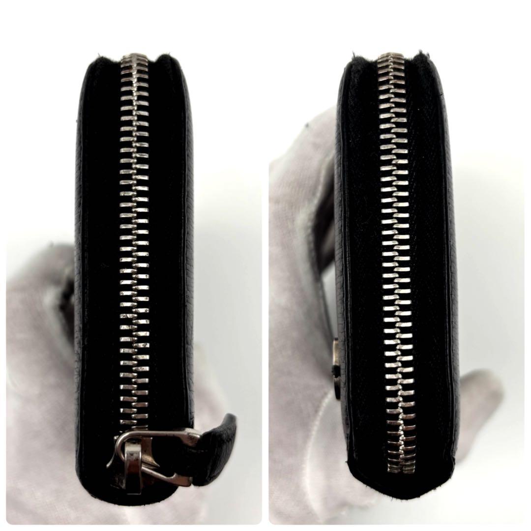 ✨美品✨　GUCCI 長財布　インターロッキング　ラウンドファスナー　GG 希少