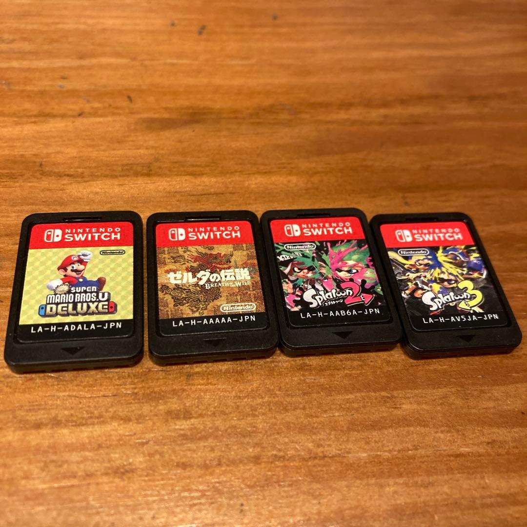 Nintendo Switch ゲームソフト 4本(別売り可能)