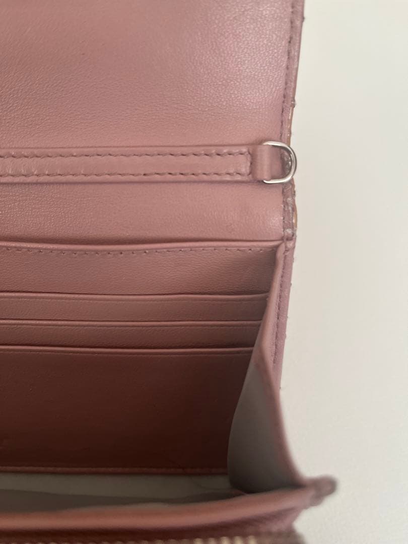 Dior　ピンク　長財布