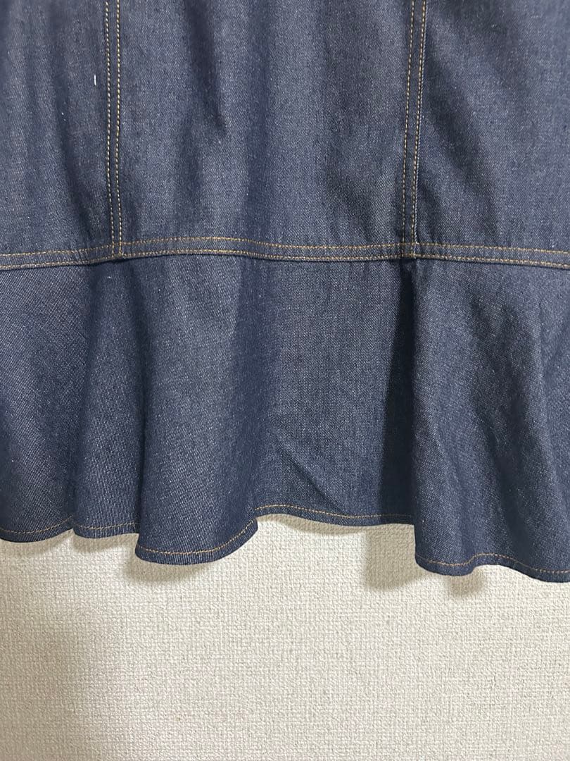 FURFUR レースアップミニワンピース