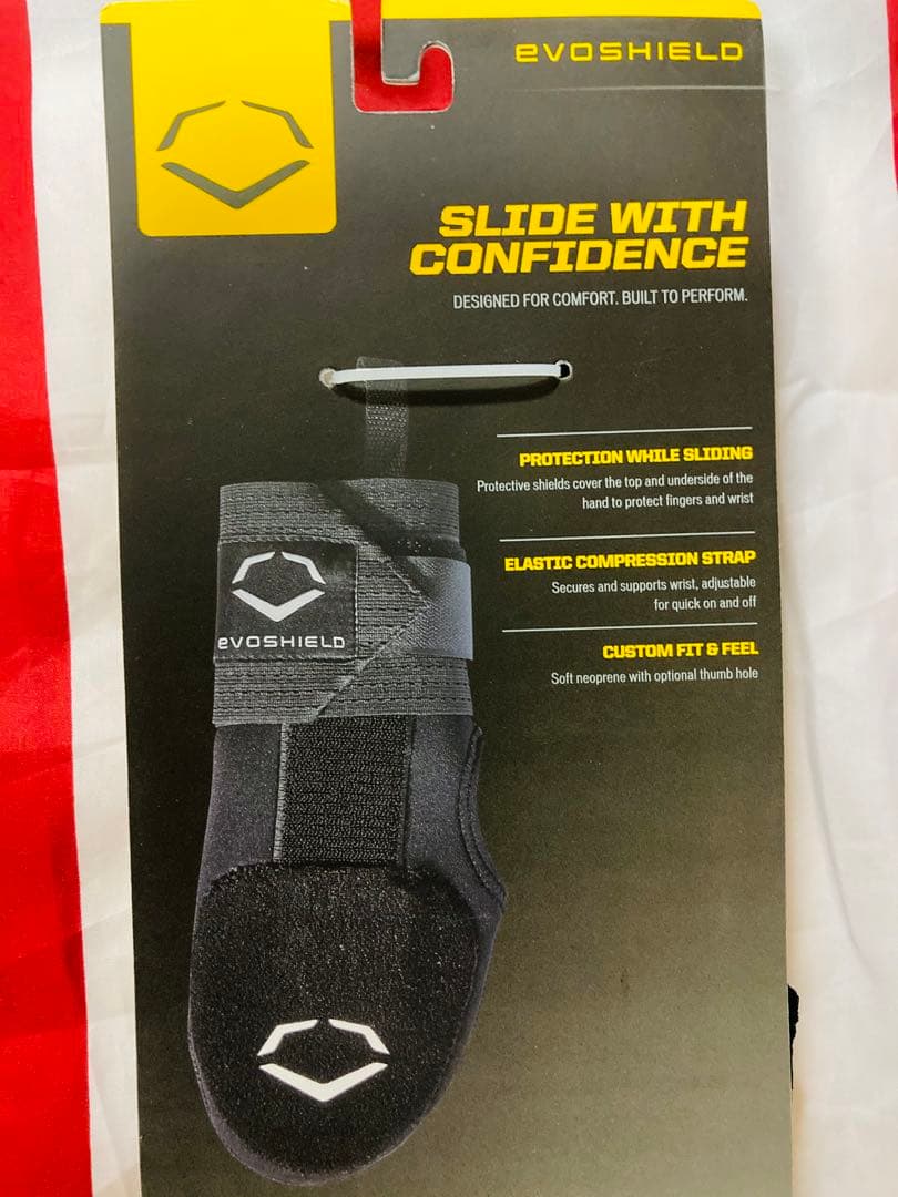 エボシールド　走塁用手袋　左手用 スライディングミット　グローブ