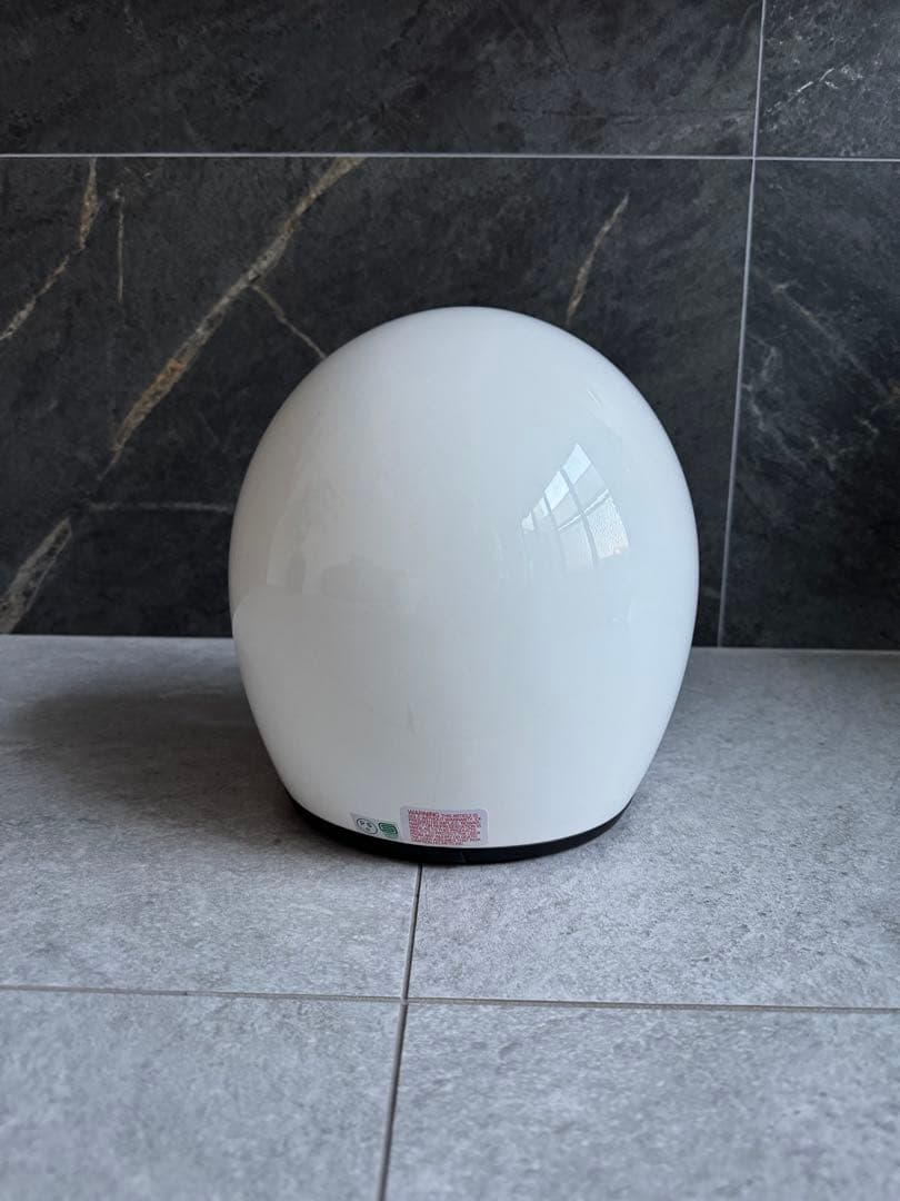 美品　SIMPSOM Ｍ50ヘルメット ホワイト　送料無料！