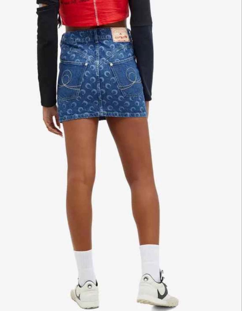 marine serre マリンセル　デニムミニスカート　ミニスカート