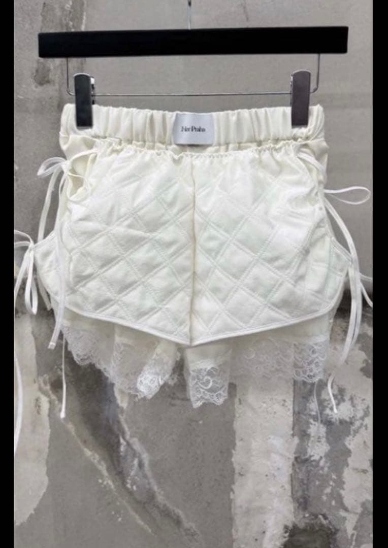 【〜2/6まで】Her Praha LITMUS キルティング ショートパンツ