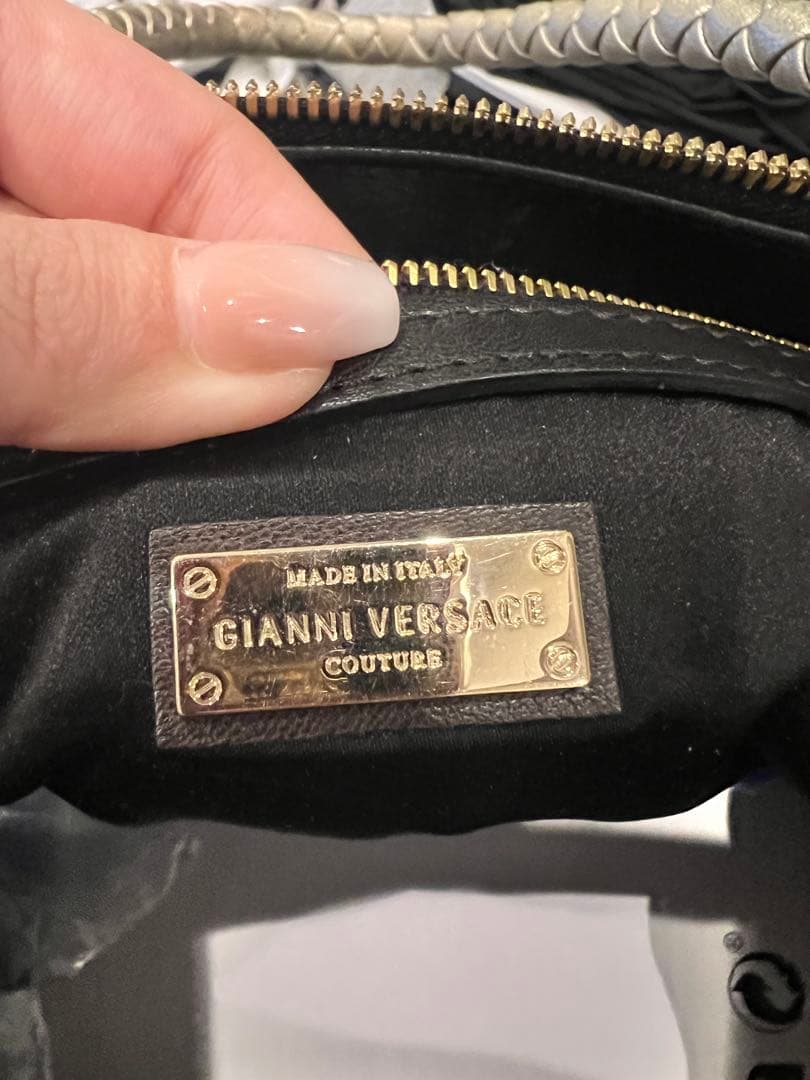 【即配送】希少　GIANNI VERSACE ハンドバック