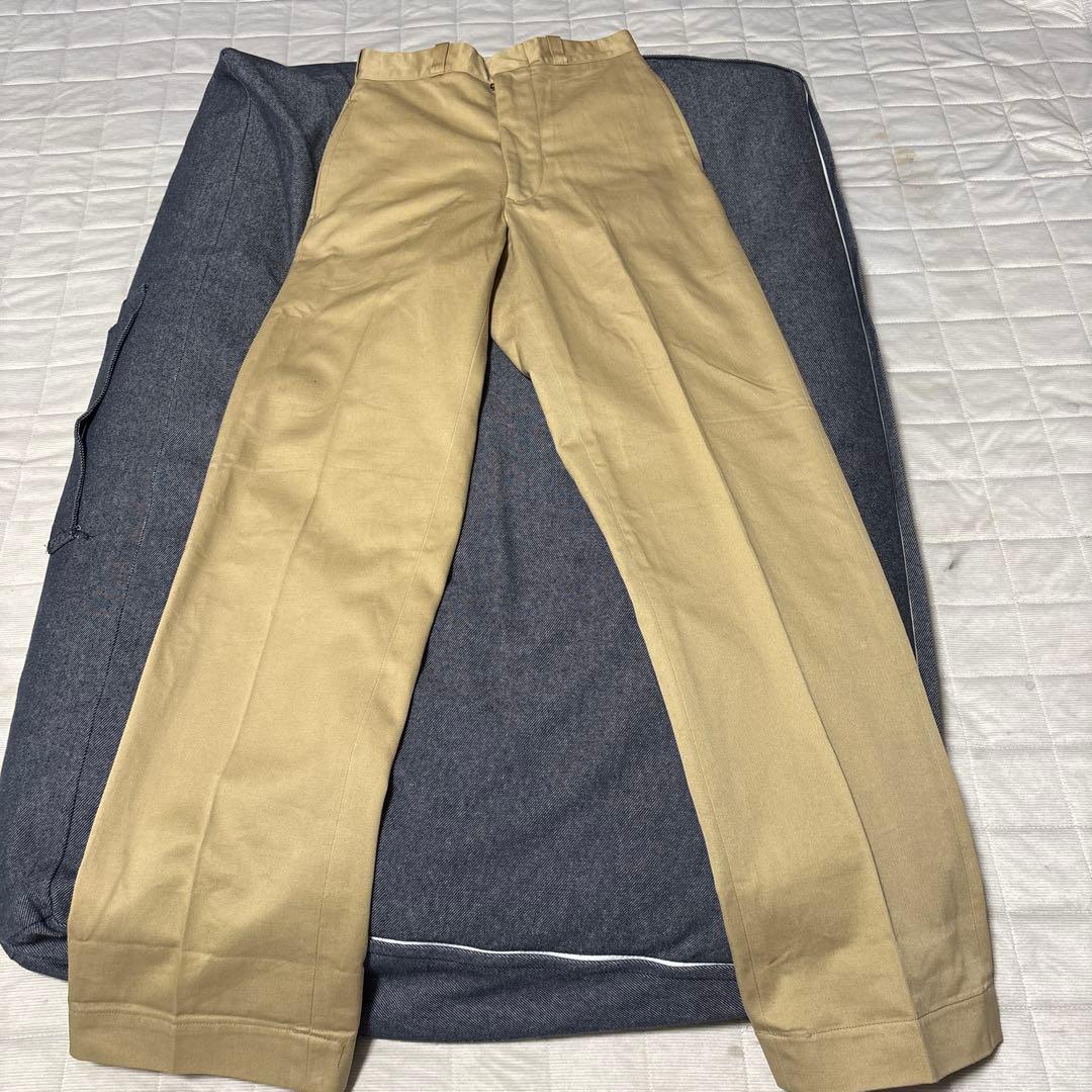 希少 60s　US ARMY 実物 軍チノ ほぼデッド　w27×L32