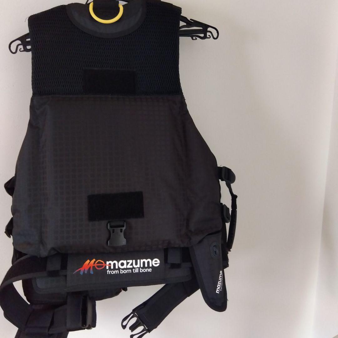 mazume Red Moon フィッシングベスト ブラック