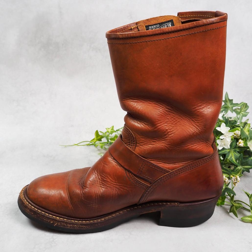 靴 JOHN LOFGREN MUSHMANS Engineer Boots 8