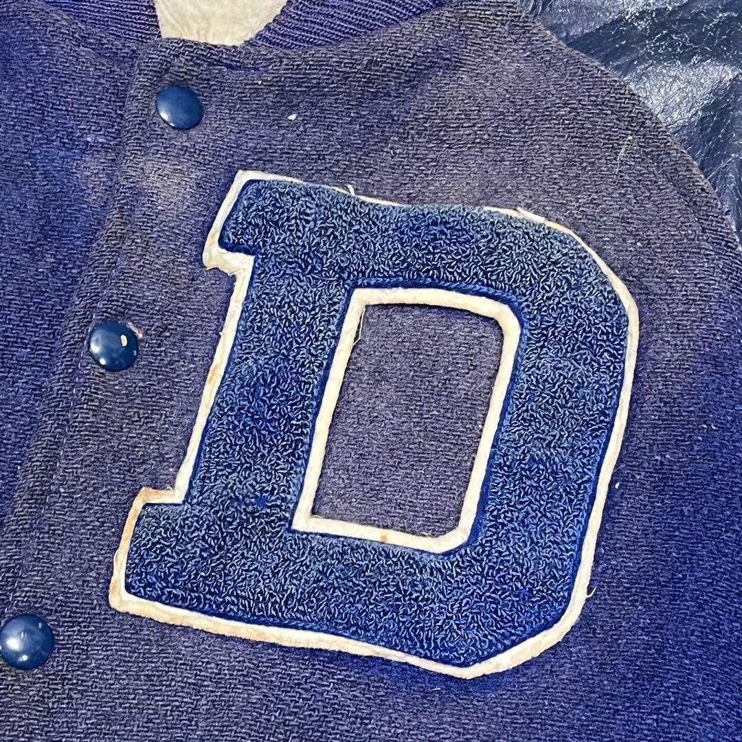 276 Rawlings Dレタード/USA製 レザー切替 36表記 フェード