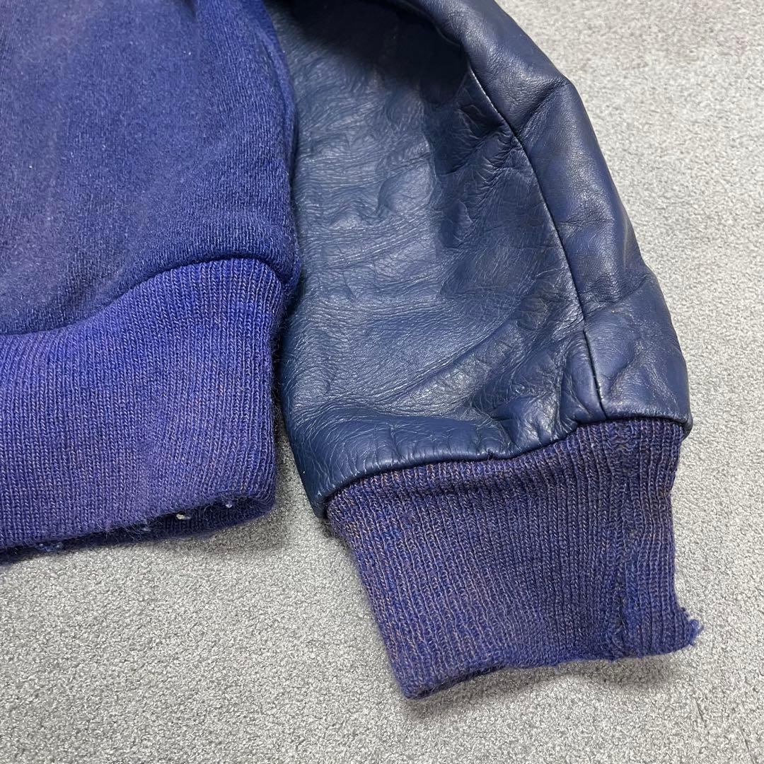 276 Rawlings Dレタード/USA製 レザー切替 36表記 フェード