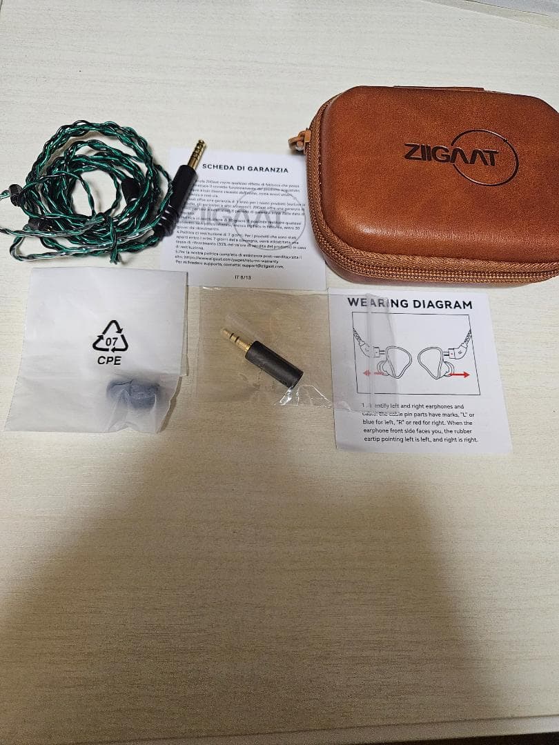 限定価格 美品 Ziigaat Odyssey 2 有線イヤホン 高音質