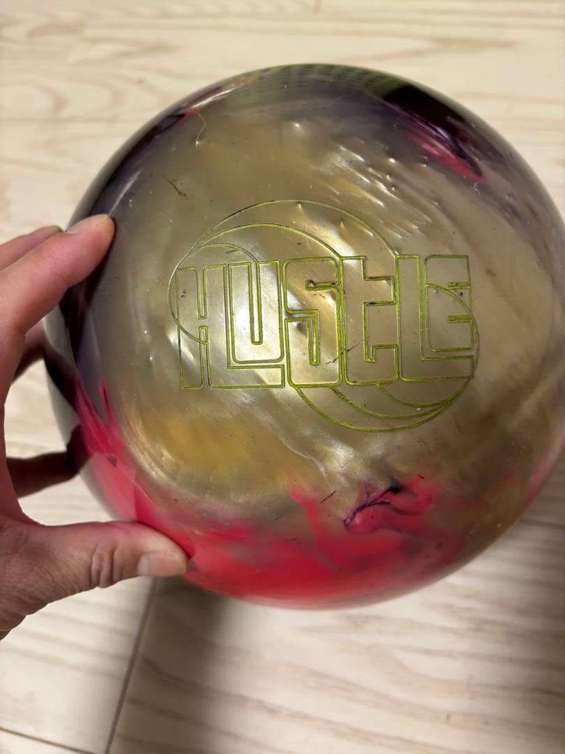 値下げ　ボウリング用バッグ 黒/ピンク 2個収納