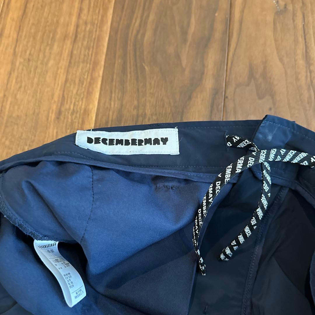 DECEMBERMAY ストレッチテーパードパンツ サイズL