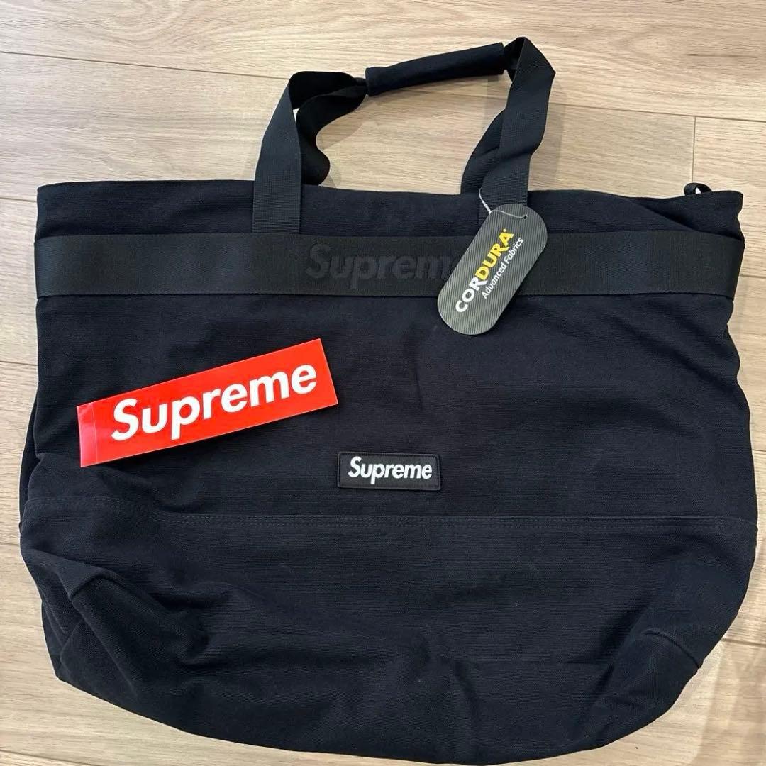 Supreme CORDURA トートバッグ 黒　シュプリーム