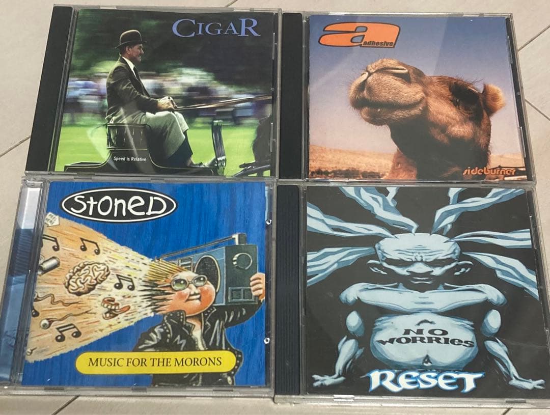 入手困難　cigar adhesive stoned reset CDセット