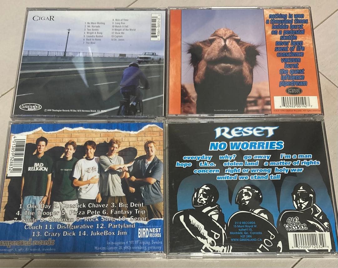 入手困難　cigar adhesive stoned reset CDセット