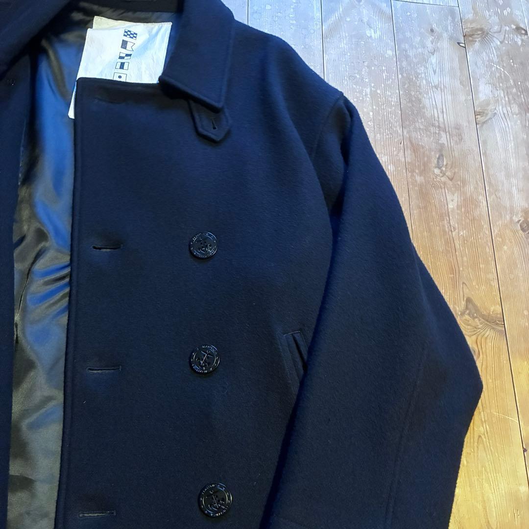 【NAUTICA】ノーティカ フリークスストア　ピーコート XL ダークネイビー