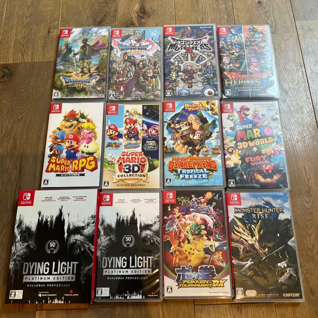 Nintendo Switch ゲームソフト まとめ売り