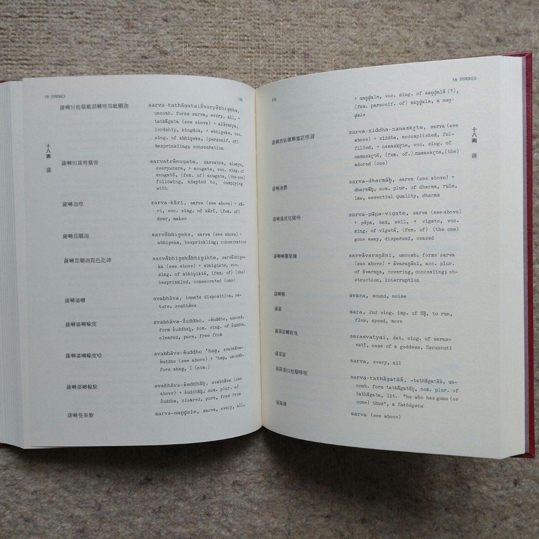 漢梵・梵漢 ダラニ用語用句辞典