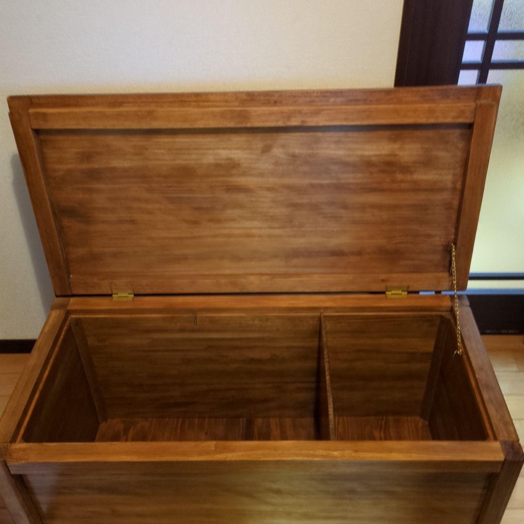 コブ様ご依頼分　ハンドメイド収納ベンチ