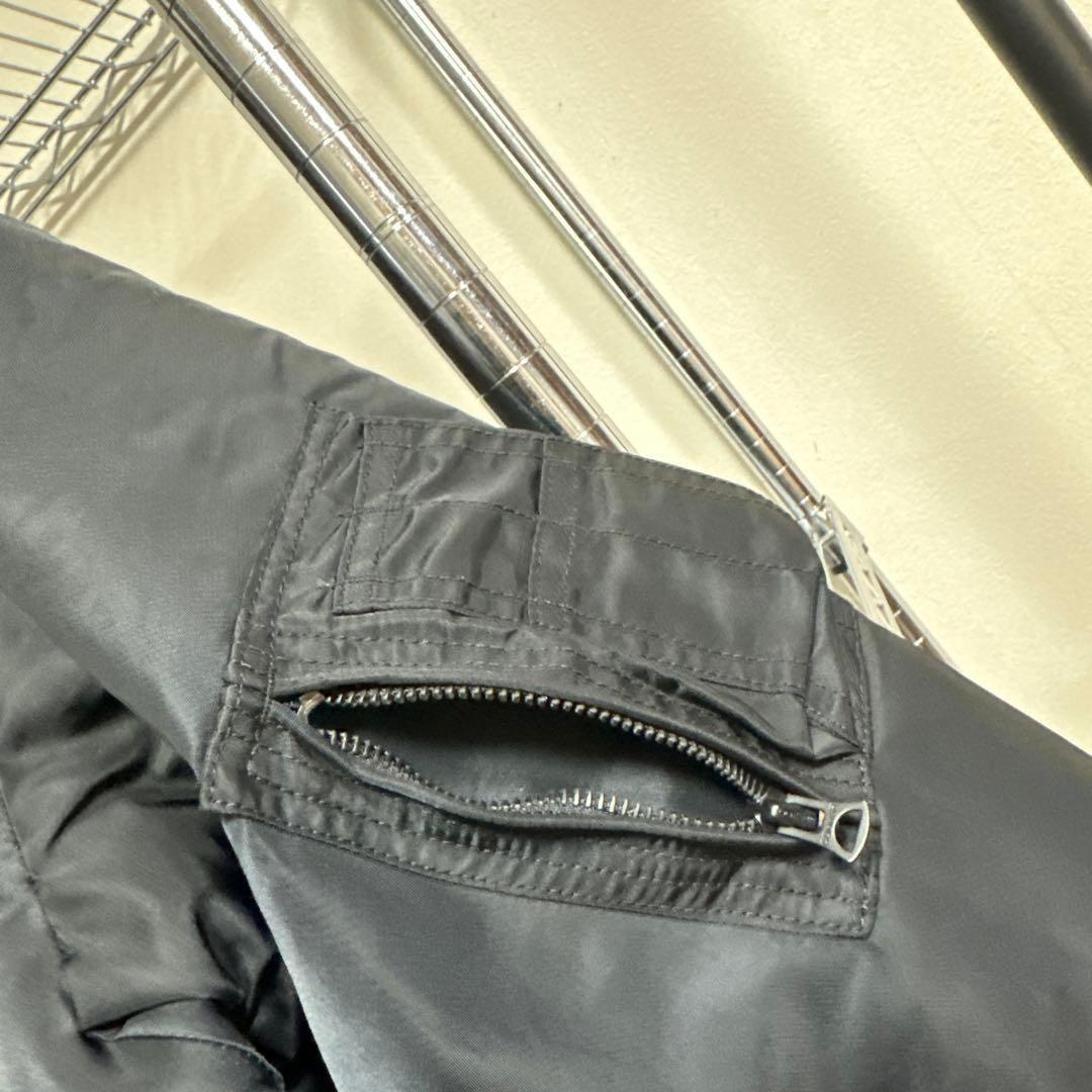 Mサイズ　CWU45/P 初年度モデル復刻黒高光沢ナイロンIDEALジッパー